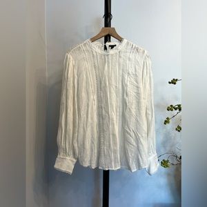 Ann Taylor Modern Lace Blouse